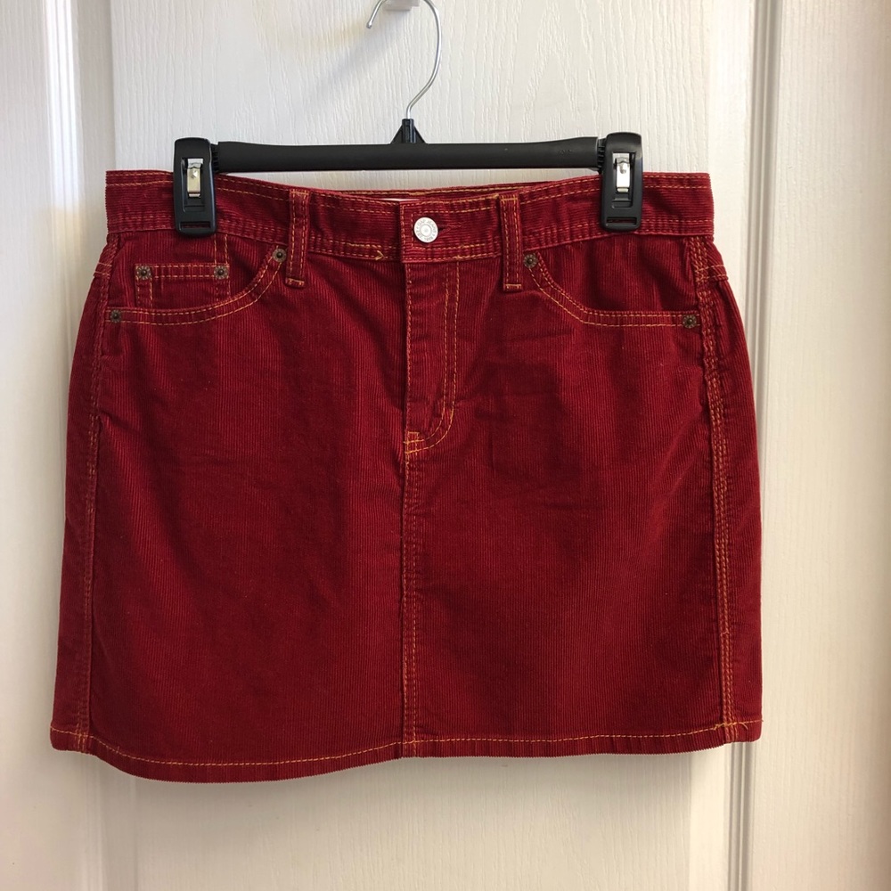 Gap Corduroy Miini Skirt